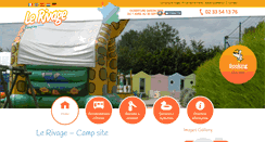Desktop Screenshot of camping-lerivage.fr